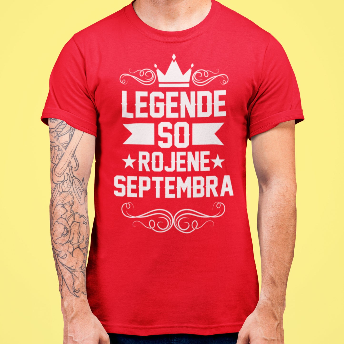 Majica Legende So Rojene - Septembra