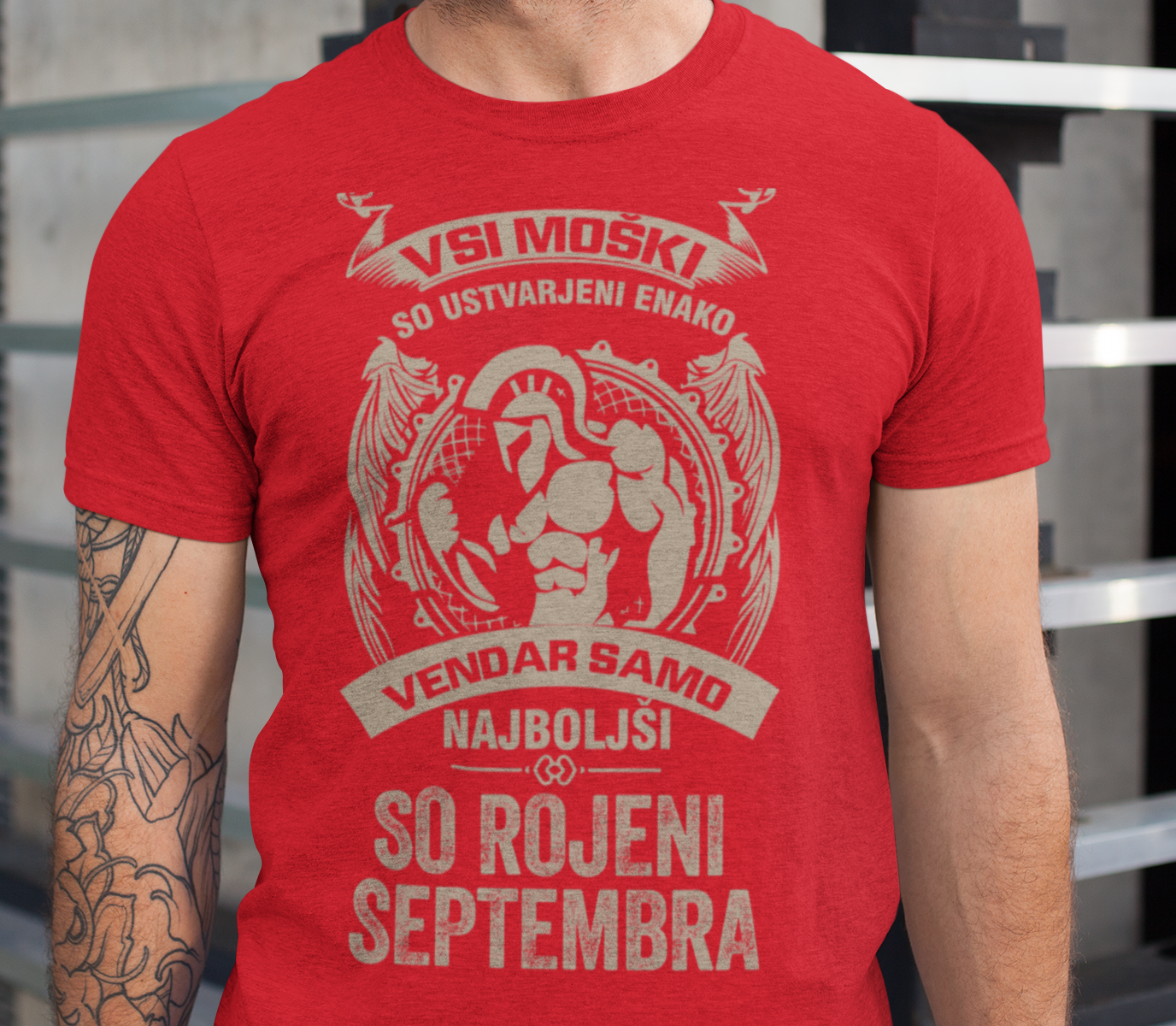 Majica Samo Najboljši So Rojeni Septembra