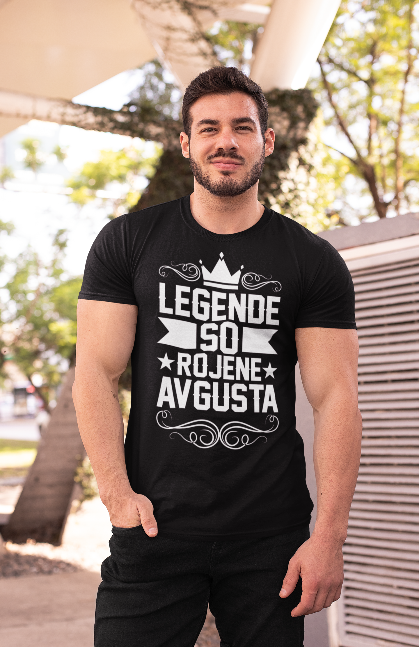 Majica Legende So Rojene - AVGUST