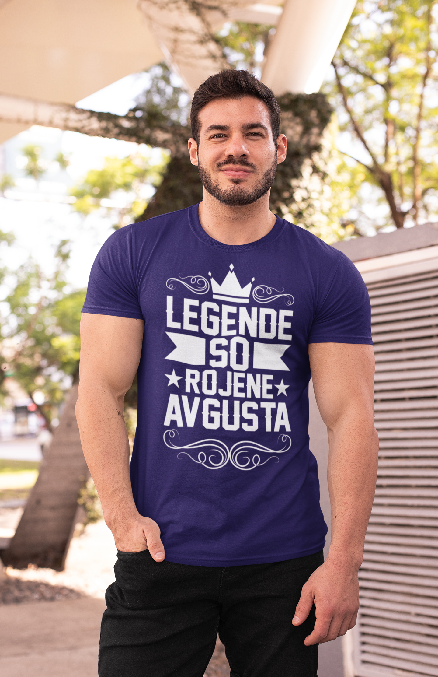 Majica Legende So Rojene - AVGUST