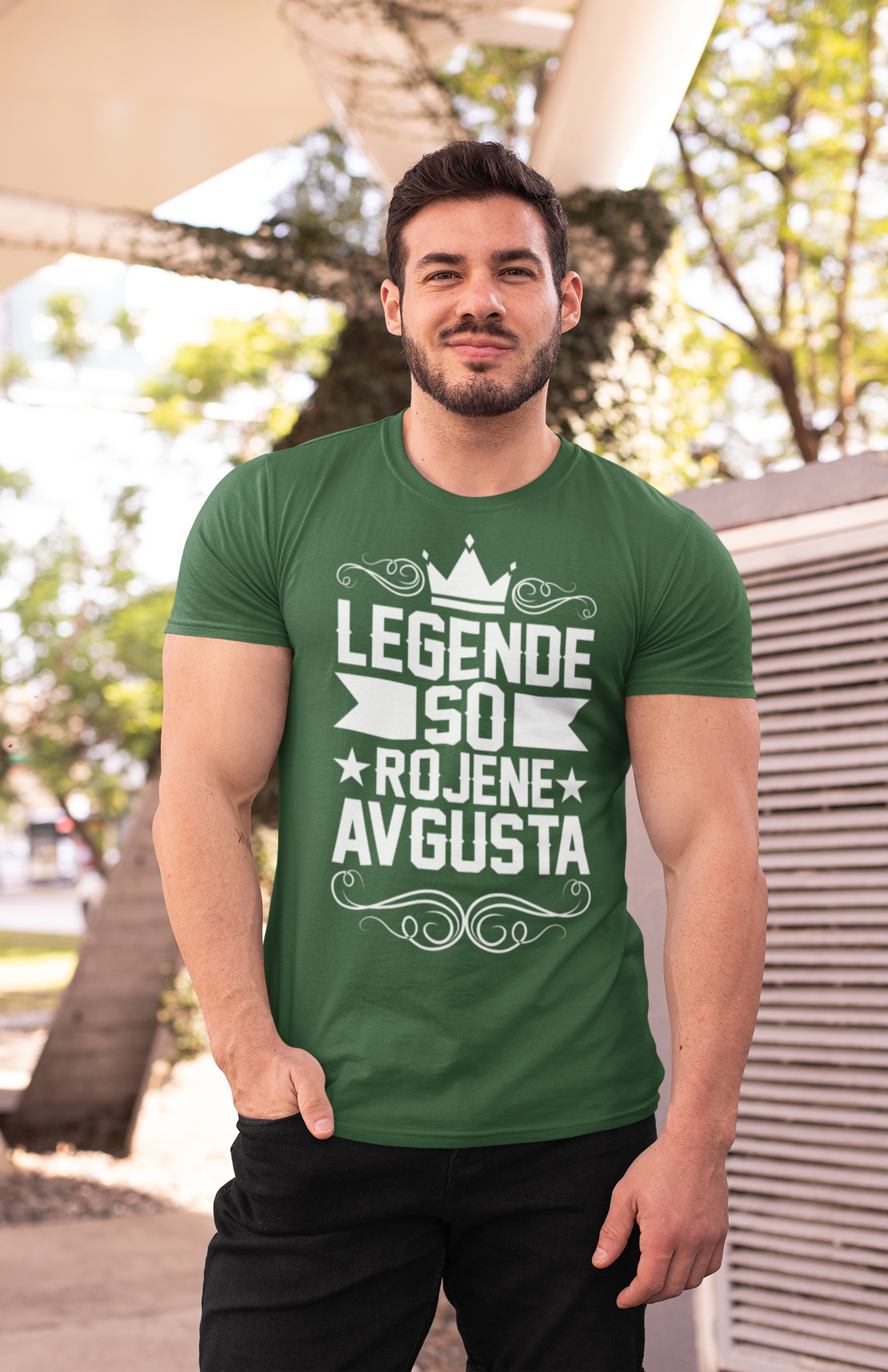 Majica Legende So Rojene - AVGUST