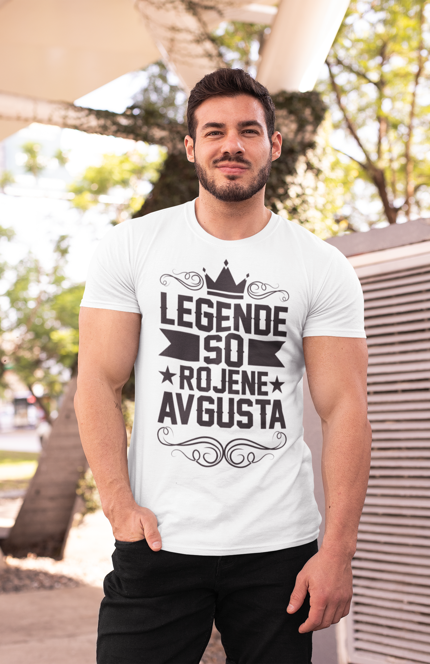 Majica Legende So Rojene - AVGUST