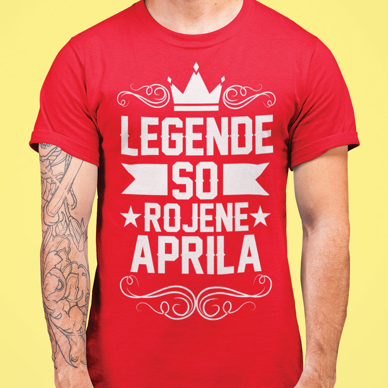 Majica Legende So Rojene - Aprila