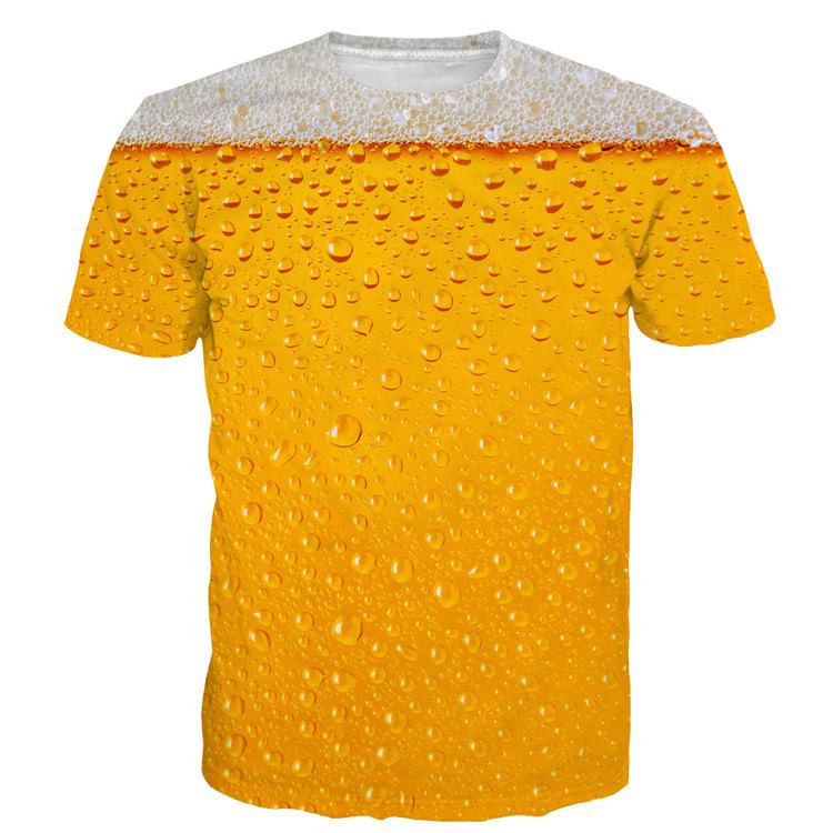 Majica Hladno Pivo - 3D Celosten Potisk