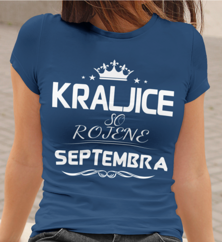 Majica Kraljice So Rojene Septembra
