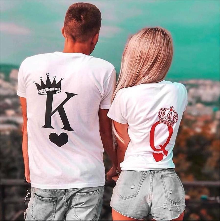 Majica Za Pare King & Queen