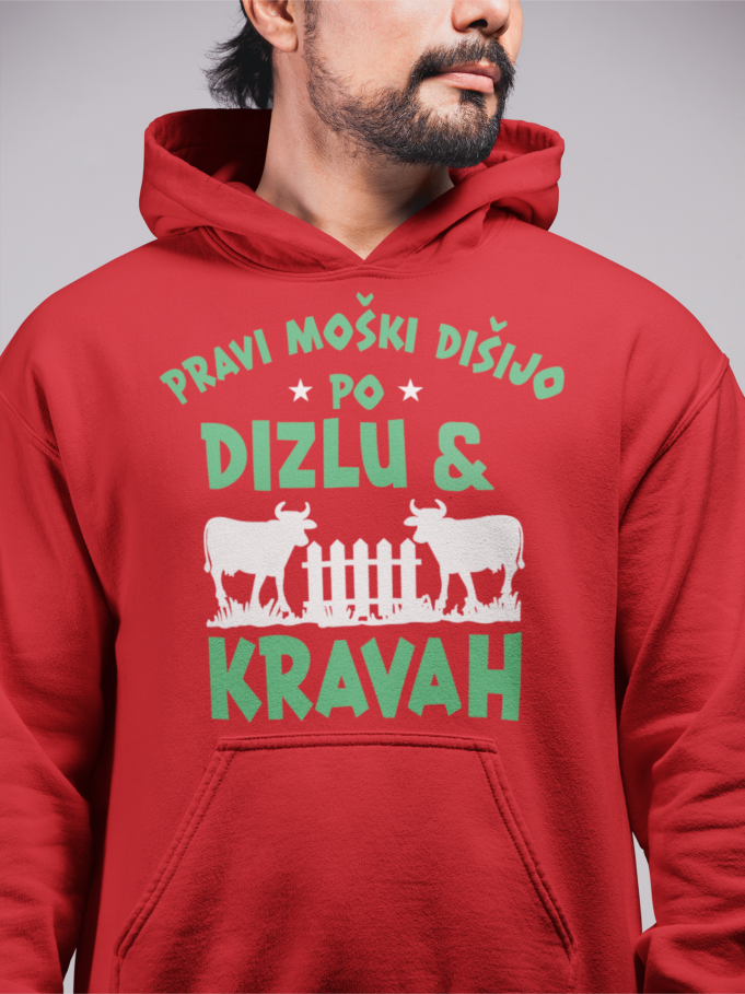 Kapucar Pravi Moški Dišijo Po Dizlu In Kravah