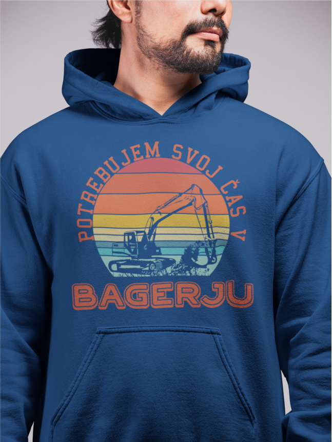 Kapucar Potrebujem Svoj Čas v Bagerju