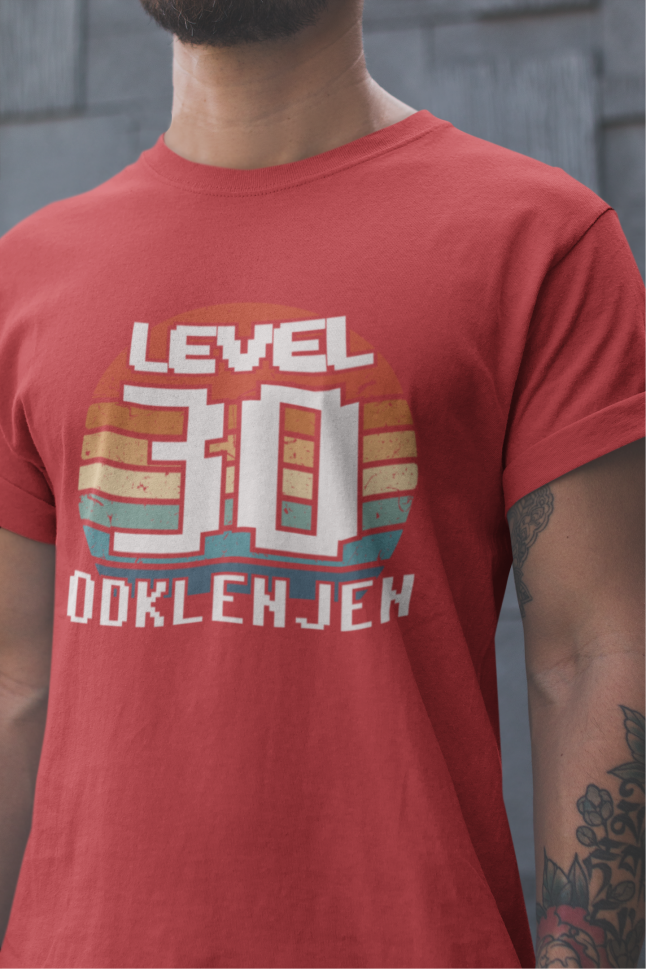 Majica Level 30 Odklenjen