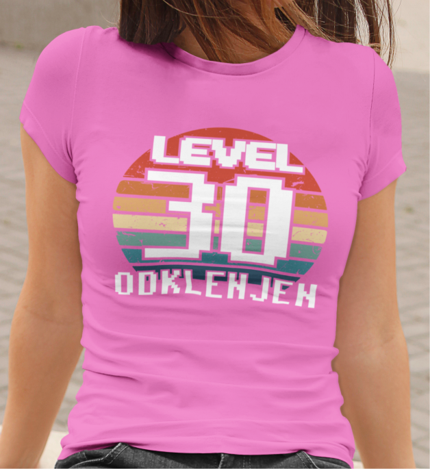 Majica Level 30 Odklenjen