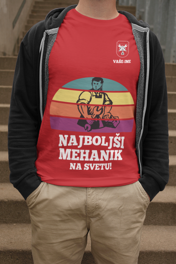 Majica Po Naročilu - Tako Izgleda Najboljši Mehanik