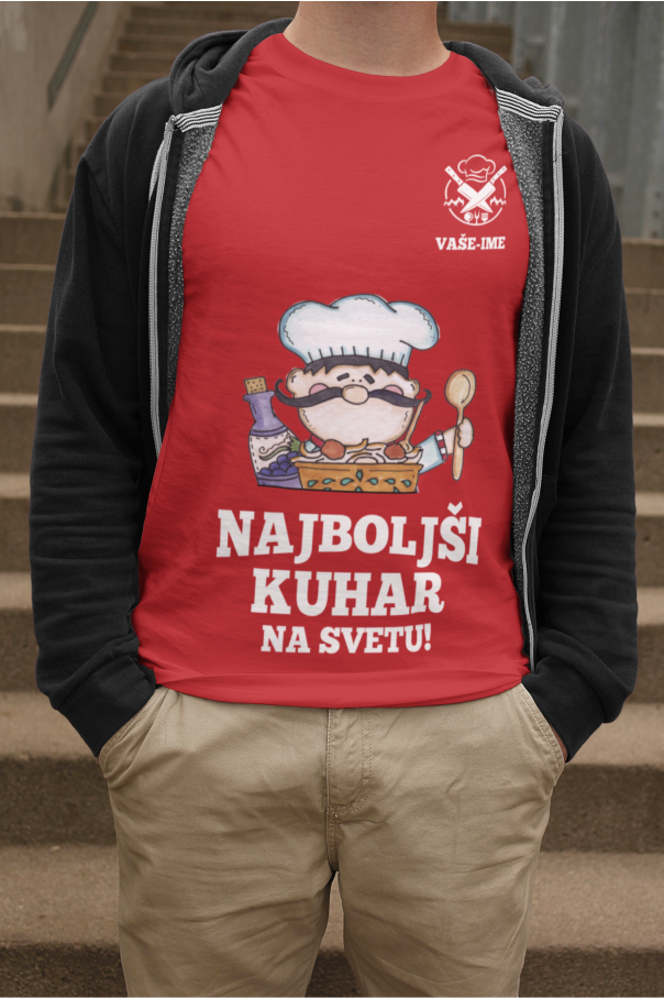 Majica Po Naročilu - Tako Izgleda Najboljši Kuhar