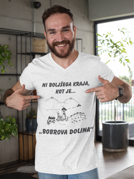 Majica Ni Boljšega Kraja, Kot Je Bobrova Dolina