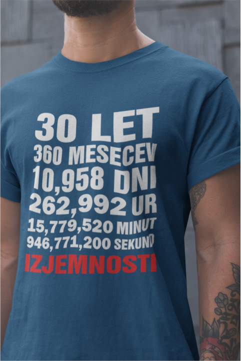 Majica 30 Let Izjemnosti