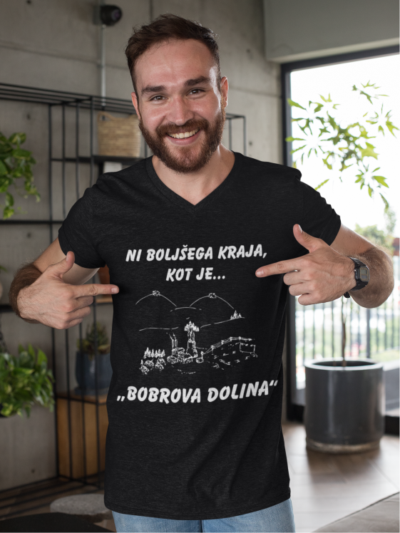 Majica Ni Boljšega Kraja, Kot Je Bobrova Dolina