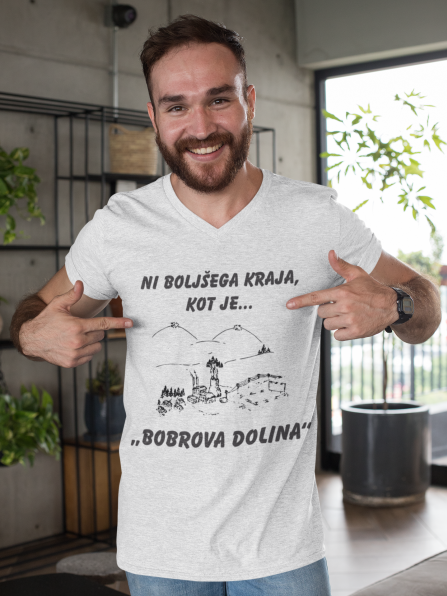 Majica Ni Boljšega Kraja, Kot Je Bobrova Dolina