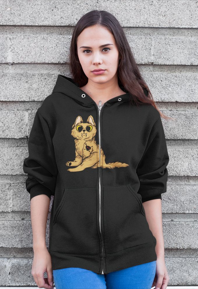 Jopica Smešna In Strašna Risana Mačka