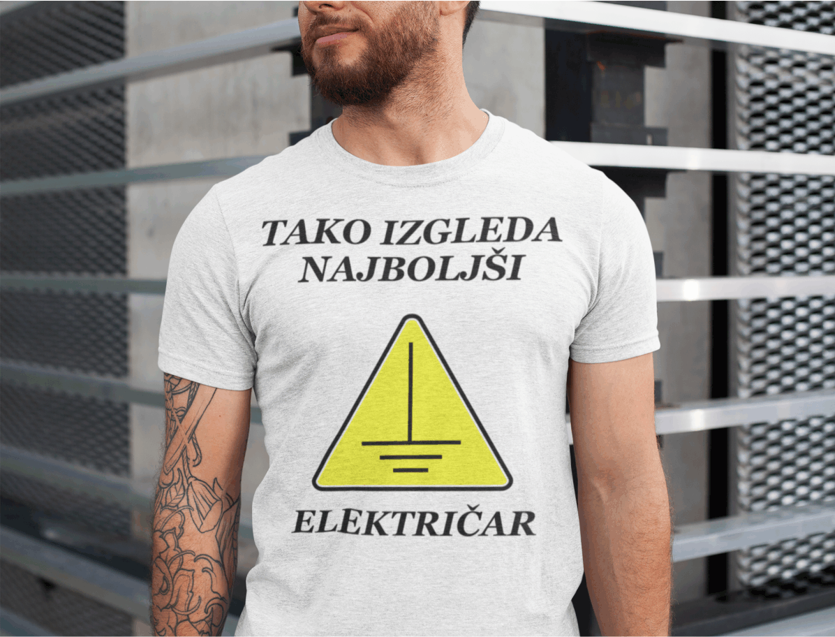 Majica Najboljši Električar