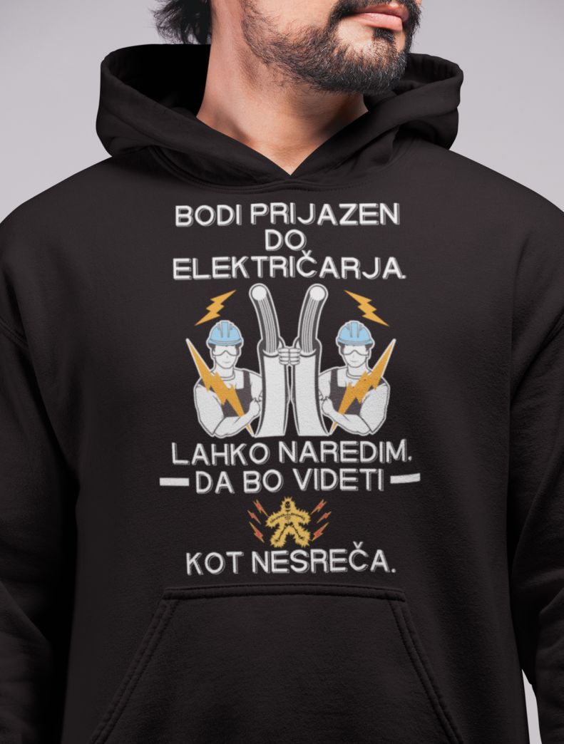 Kapucar Bodi Prijazen Do Električarja