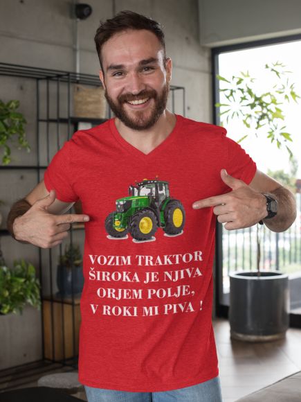 Majica Vozim Traktor