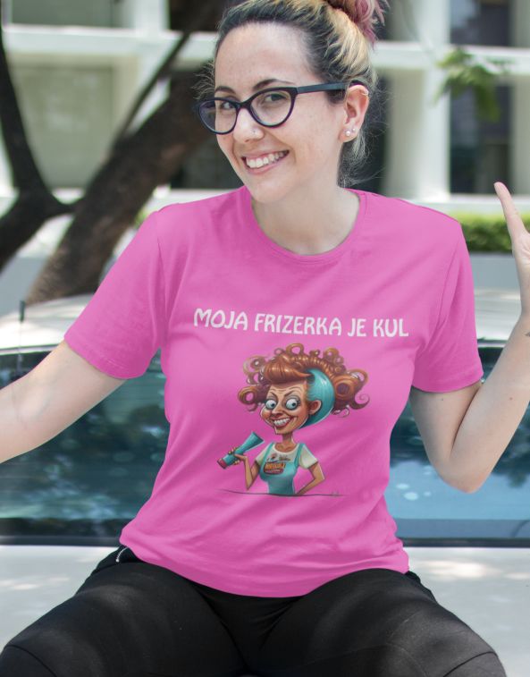 Majica Moja Frizerka Je Kul