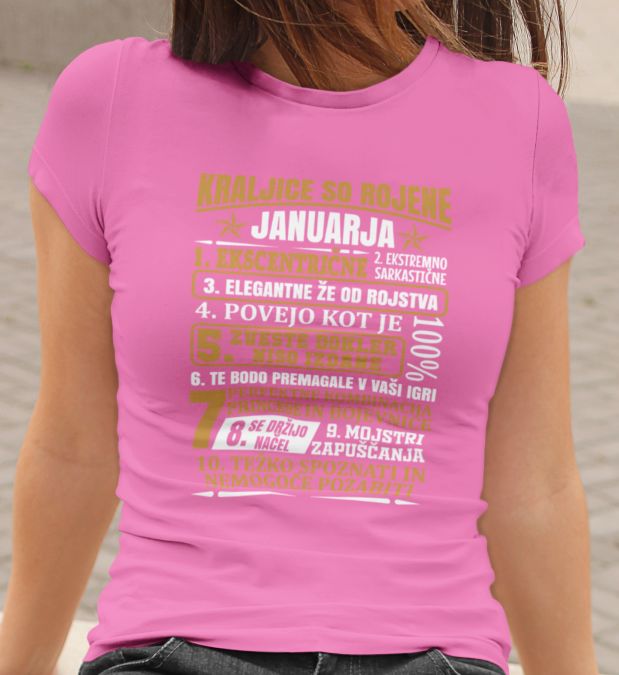 Outlet Majica Kraljice So Rojene - Januar