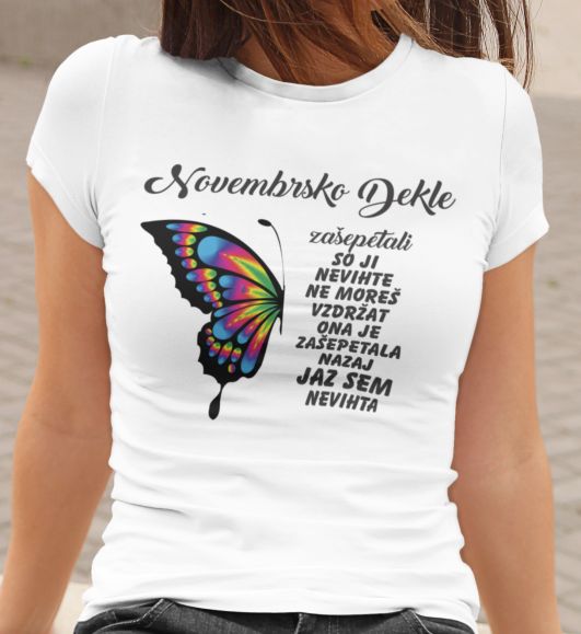 Majica Novembrsko Dekle Nevihta