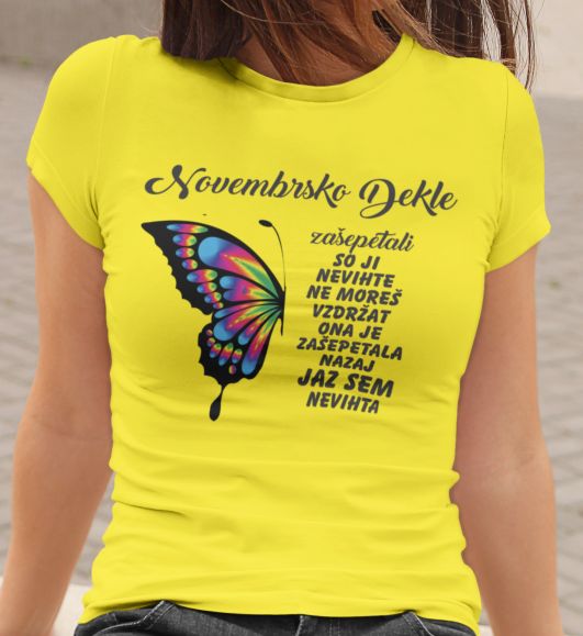 Majica Novembrsko Dekle Nevihta