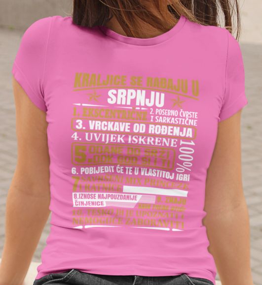 Majica Kraljice Se Rađaju u Srpnju