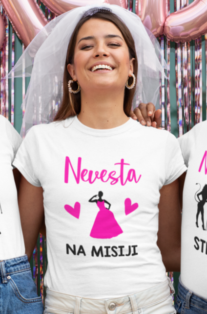 Majica Za Nevesto - Nevestina Straža (Nevesta na misiji)