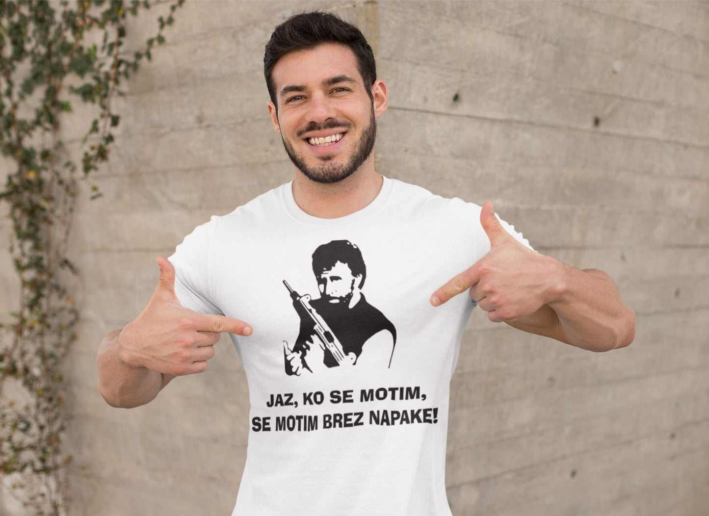 Majica Jaz ko se motim se motim brez napak