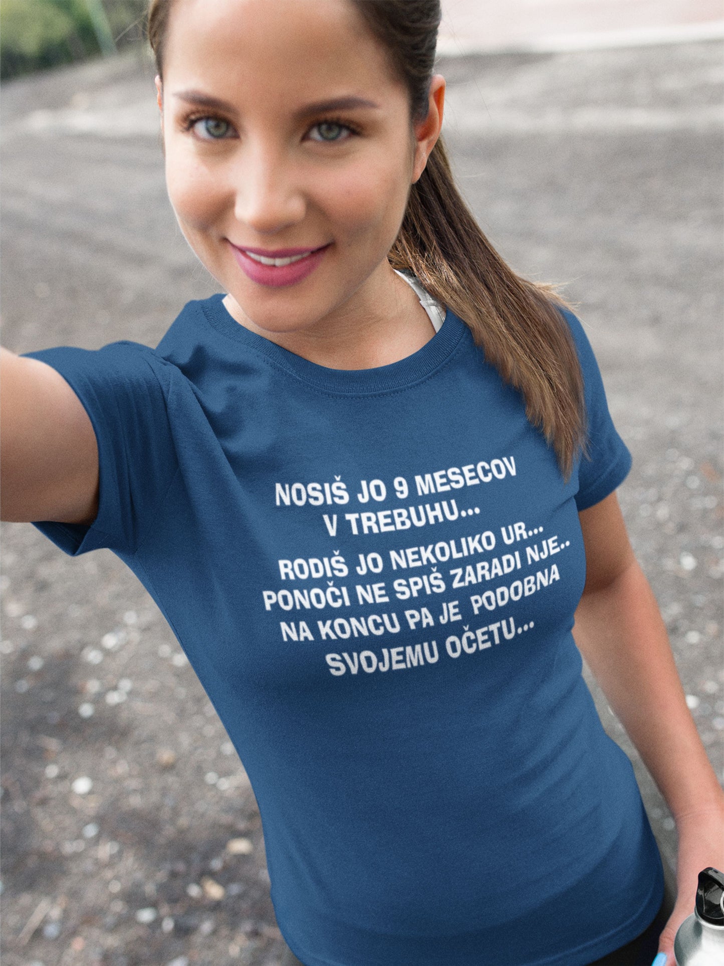 Majica - Nosiš jo 9 mesecov