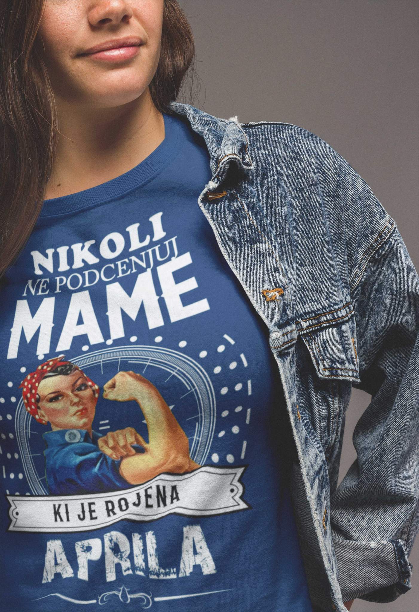 Outlet Majica Ne Podcenjuj Mame - April