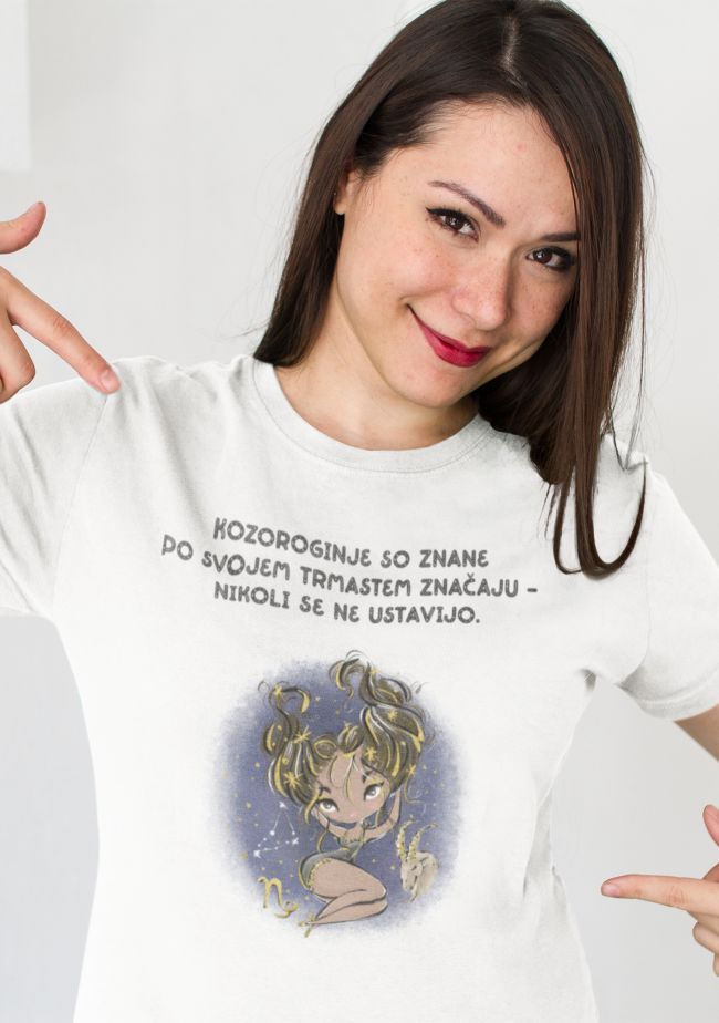 Majica Kozoroginje So Znane Po Svojem Trmastem Značaju