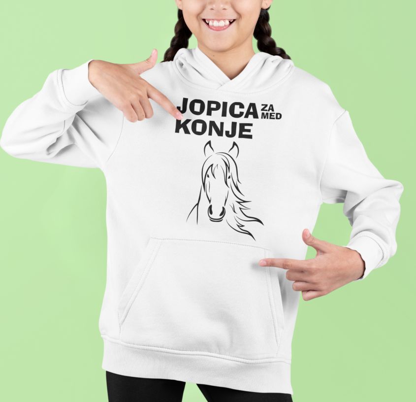 Otroška Jopica Za Med Konje