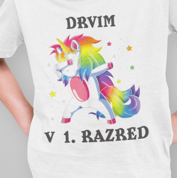 Otroška Majica Drvim V Prvi Razred