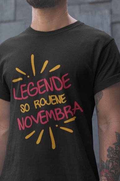 Majica Legende So Rojene Novembera