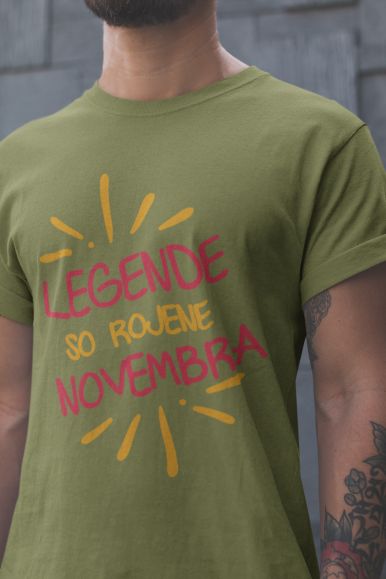 Majica Legende So Rojene Novembera