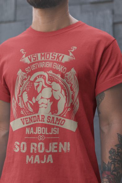 Majica Samo Najboljši So Rojeni Maja