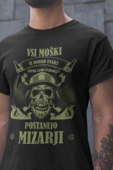 Majica Najboljši Postanejo Mizarji