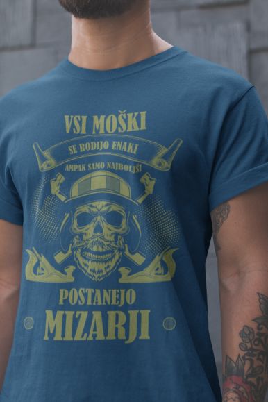Majica Najboljši Postanejo Mizarji