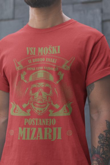 Majica Najboljši Postanejo Mizarji