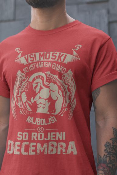 Majica Samo Najboljši So Rojeni - December