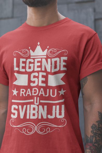 Majica Legende Se Rađaju - Svibnju