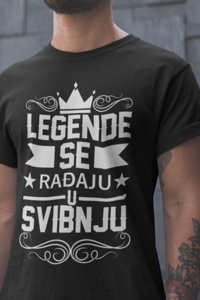 Majica Legende Se Rađaju - Svibnju