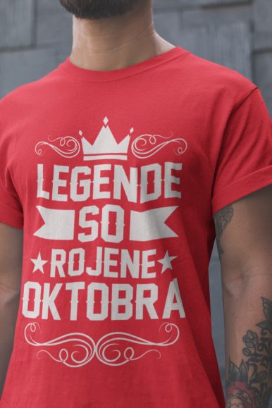 Majica Legende So Rojene - Oktobra