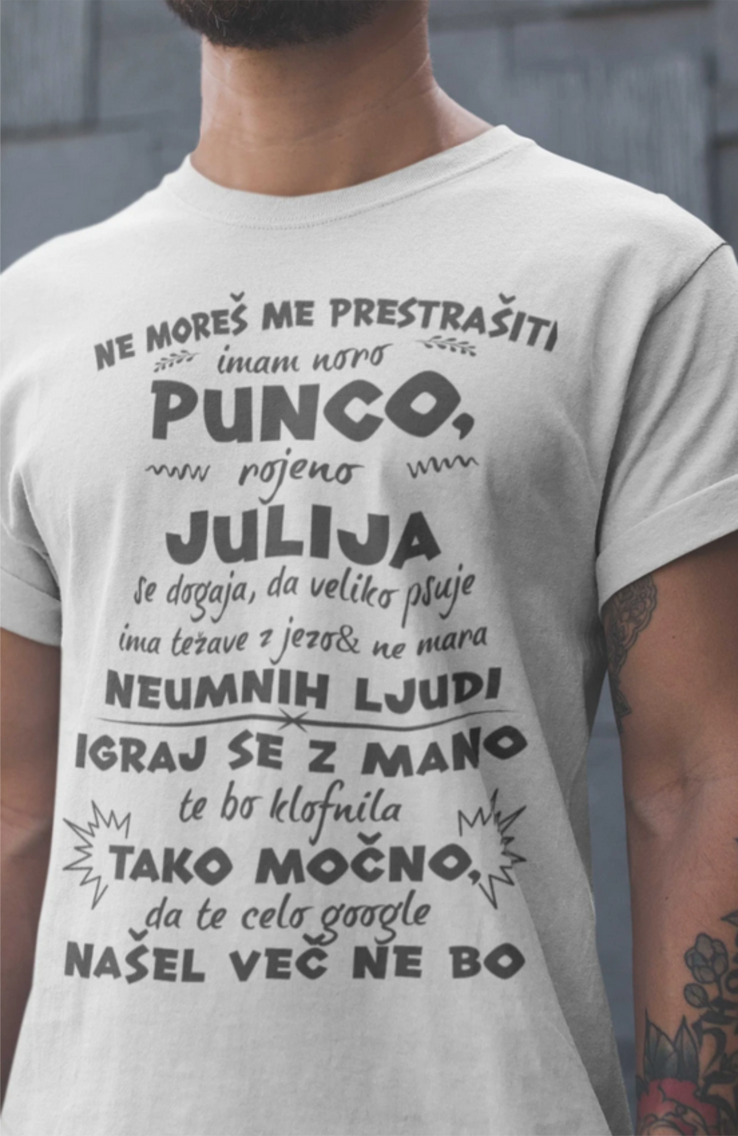 Outlet Majica Ne Moreš Me Prestrašiti - Julij