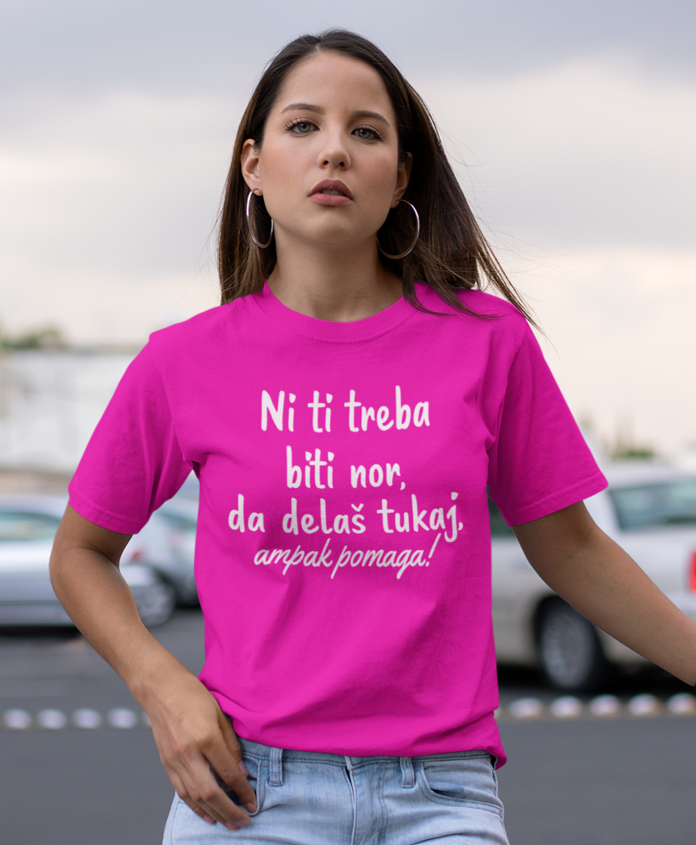 Ni Ti Treba Biti Nor, Da Delaš Tukaj