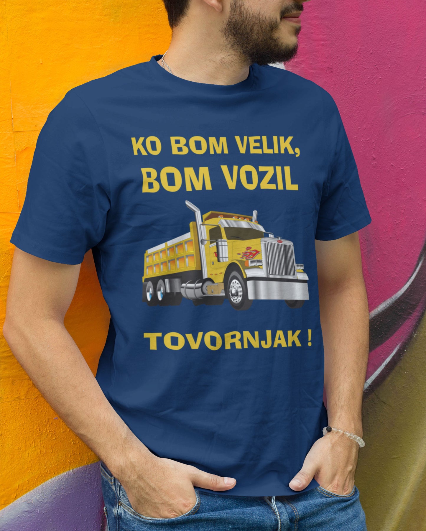 Majica - Ko bom velik bom vozil TOVORNJAK