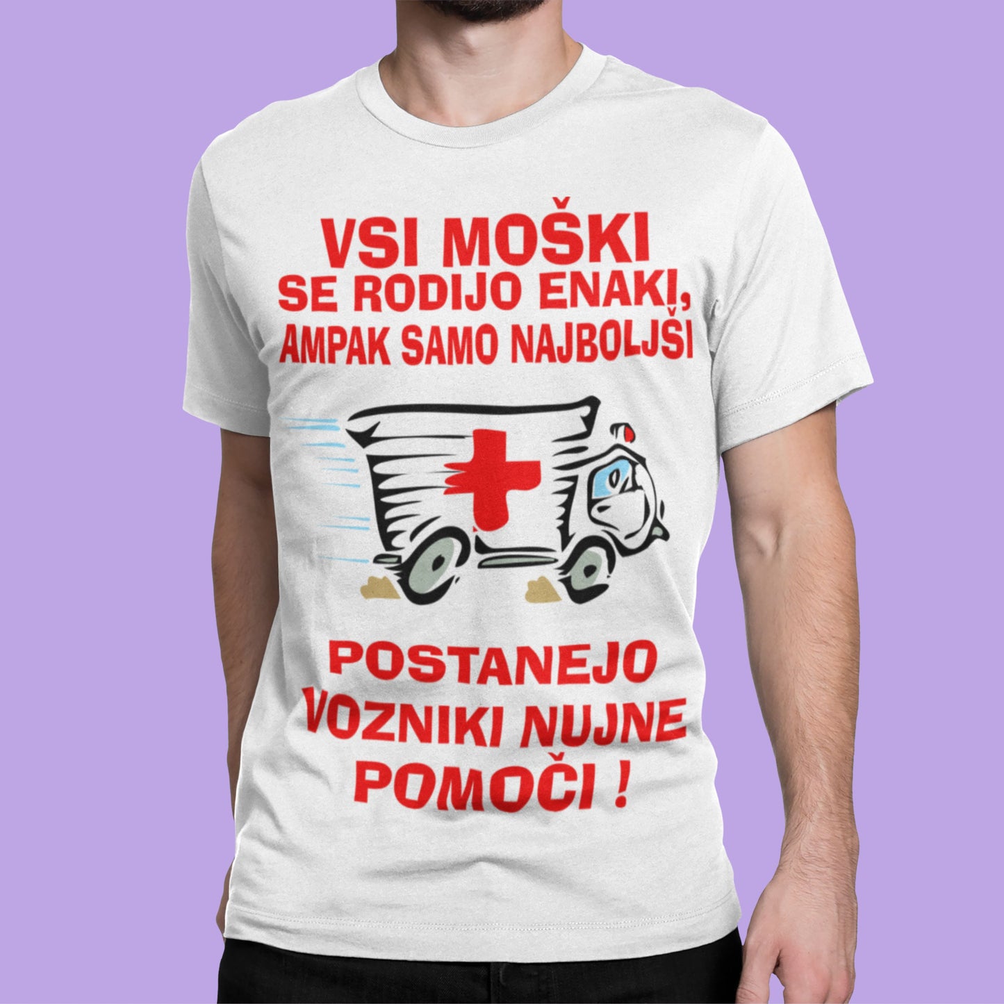 Majica Tako Izgleda Najboljši Voznik Nujne Pomoči